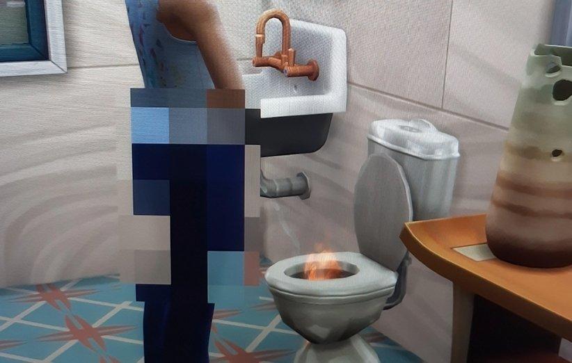 فوران آتشین؛ باگ جدید سیمز 4