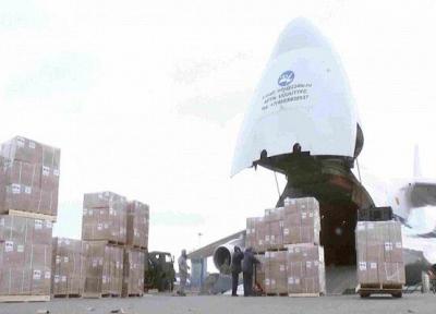 فرود هواپیمای کمک های پزشکی ایران به ونزوئلا در کاراکاس